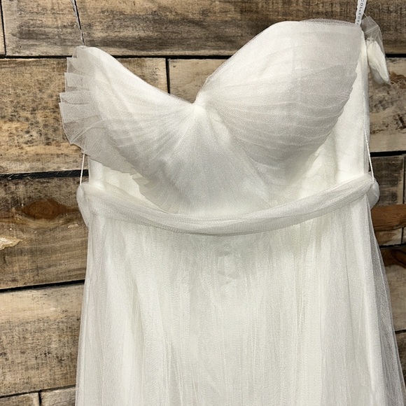 BHLDN Jenny Yoo Annabelle Tulle Wedding Dress Z407-1 - Picture 6 of 8